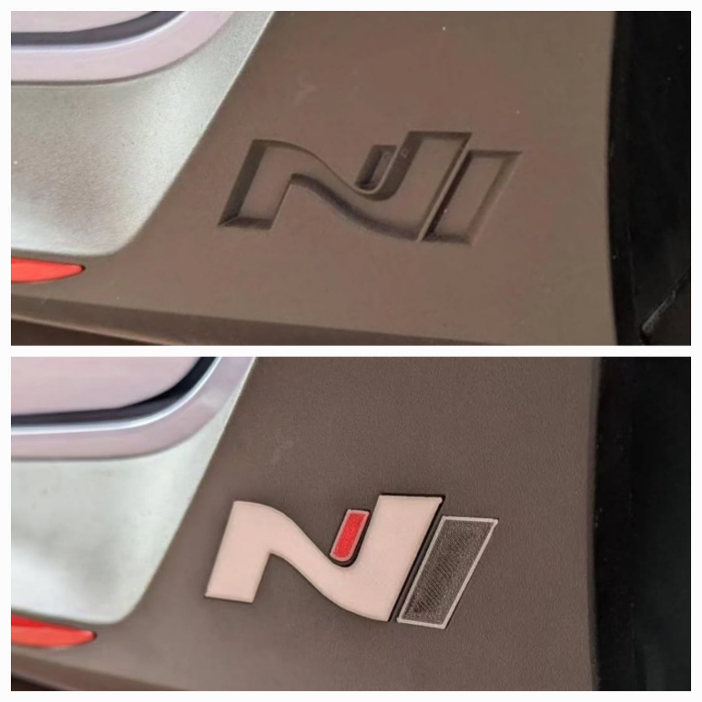 i20N 3D Printed Skirt Stickers (Other Colored Edge)