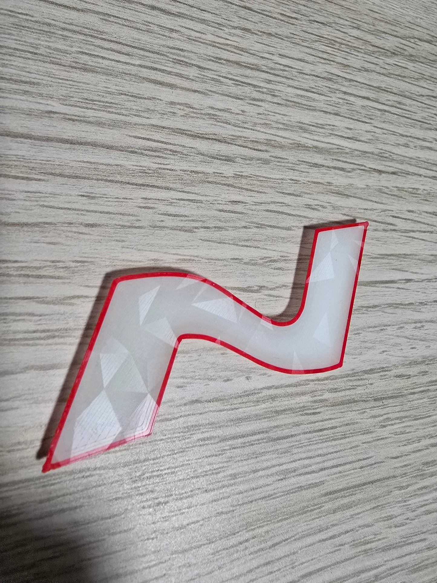 3D Printed i20N Skirt Stickers (Glow in the Dark & Other Colored Edge)