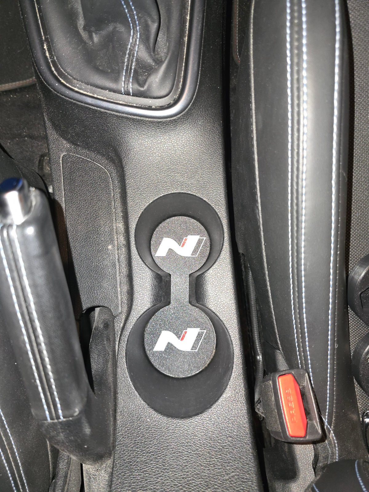 Posavasos Doble Personalizado para Hyundai i20 N