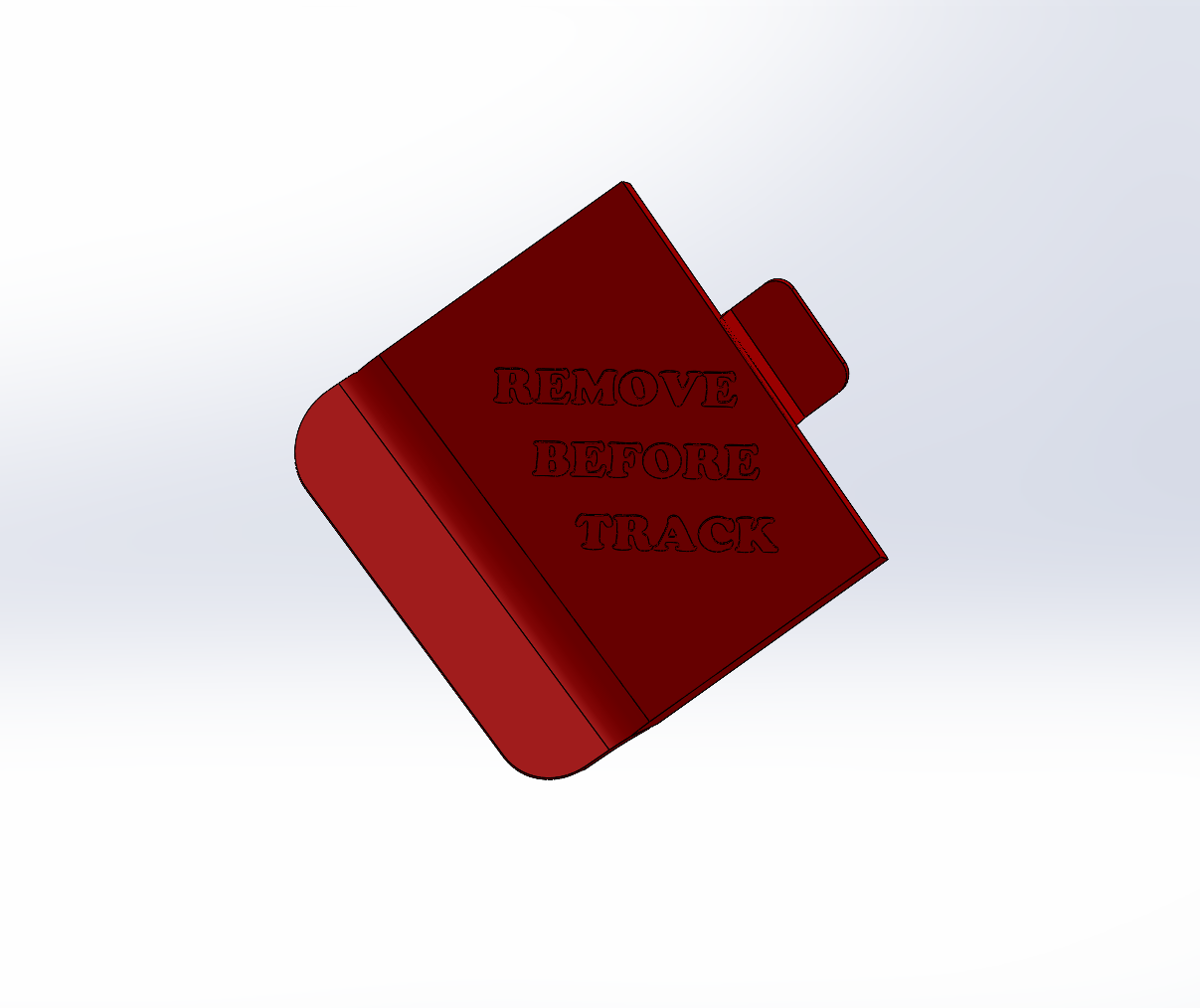 Tow Hook Cover for i20N 3D Printed