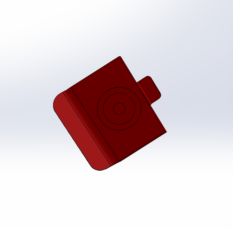Tow Hook Cover for i20N 3D Printed