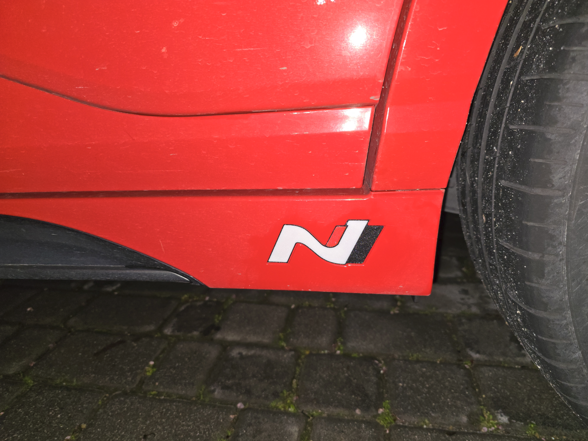 3D Printed Skirt Stickers for Kona N