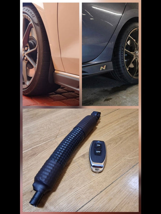 Exhaust valve controller, skirt stickers and mudguards pack for i30N/Fastback