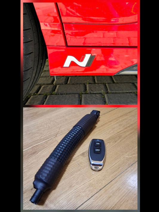 Exhaust valve controller and skirt stickers pack for Kona N