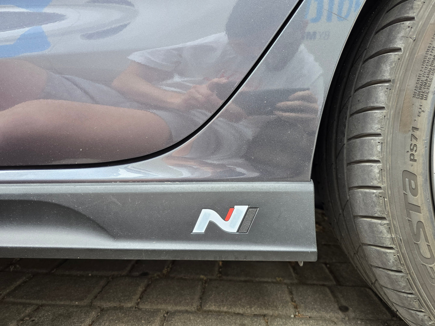 Exhaust valve controller and skirt stickers pack for i30N/Fastback